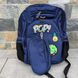 Рюкзак шкільний дитячий з пеналом Wings PATCHES Синій BP_PATCHES_СИНІЙ фото 1