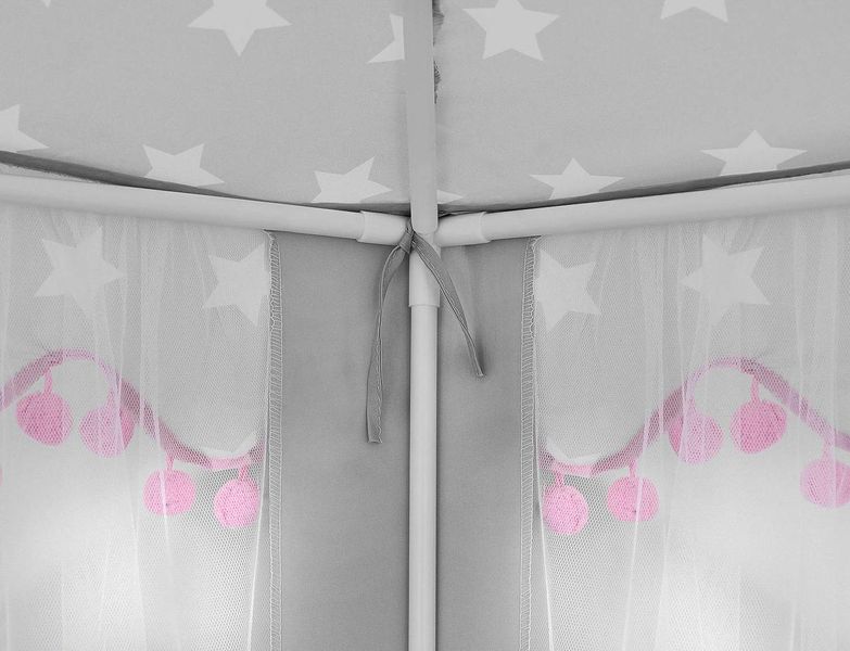Детская палатка KRUZZEL 8772 Серо-розовый KRUZZEL8772_СІРО-РОЖЕВИЙ фото