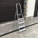 Односторонняя алюминиевая лестница Drabest PRO 5-ступенчатая 150 кг DRABEST_1Х5_PRO фото 1