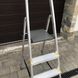 Односторонняя алюминиевая лестница Drabest PRO 5-ступенчатая 150 кг DRABEST_1Х5_PRO фото 4