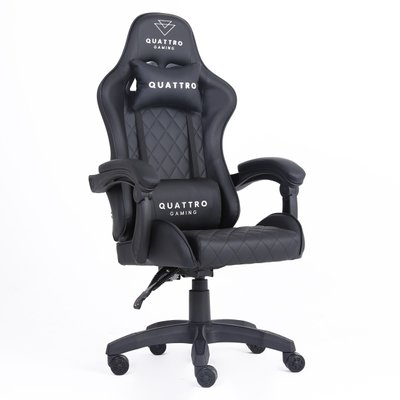 Компьютерное кресло с карбоновыми вставками CARBON Quattro Gaming Черный CARBON_ЧОРНИЙ фото