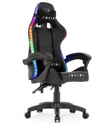 Компьютерное кресло Extreme INFINI FIVE с LED подсветкой Черный INFINI_FIVE_ЧОРНИЙ_LED фото