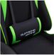 Комп'ютерне крісло із тканини PlayMaker Supreme Gaming 94560 Чорно-зелений PLAYMAYKER_ЧОРНО-ЗЕЛЕНИЙ фото 5
