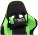 Комп'ютерне крісло із тканини PlayMaker Supreme Gaming 94560 Чорно-зелений PLAYMAYKER_ЧОРНО-ЗЕЛЕНИЙ фото 4