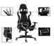 Комп'ютерне крісло із тканини PlayMaker Supreme Gaming 94558 Чорно-білий PLAYMAYKER_ЧОРНО-БІЛИЙ фото 10