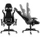 Комп'ютерне крісло із тканини PlayMaker Supreme Gaming 94558 Чорно-білий PLAYMAYKER_ЧОРНО-БІЛИЙ фото 9