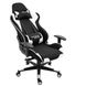 Комп'ютерне крісло із тканини PlayMaker Supreme Gaming 94558 Чорно-білий PLAYMAYKER_ЧОРНО-БІЛИЙ фото 3