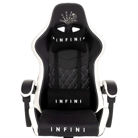Компьютерное кресло Extreme INFINI FIVE Черно-белый INFINI_FIVE_ЧОРНО-БІЛИЙ фото