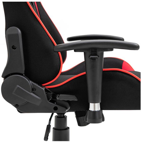Комп'ютерне крісло із тканини PlayMaker Supreme Gaming 94557 Чорно-червоний PLAYMAYKER_ЧОРНО-ЧЕРВОНИЙ фото