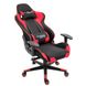 Комп'ютерне крісло із тканини PlayMaker Supreme Gaming 94557 Чорно-червоний PLAYMAYKER_ЧОРНО-ЧЕРВОНИЙ фото 3