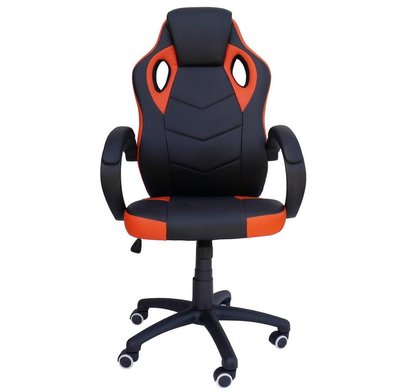 Компьютерное кресло Seven Черно-оранжевый SEVEN_ОРАНЖЕВИЙ фото