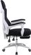 Комп‘ютерне крісло INFINI YODA Footrest Чорно-білий INFINI_YODA+_ЧОРНО-БІЛИЙ фото 3