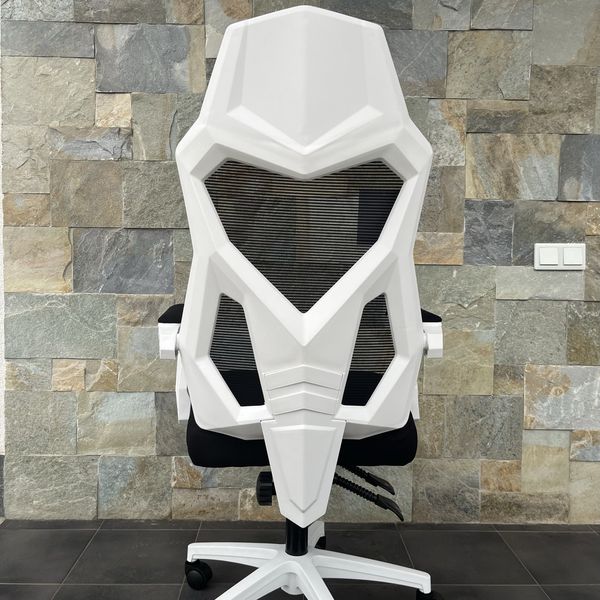 Комп‘ютерне крісло SEWEN YODA Footrest Чорно-білий SEWEN_YODA+_ЧОРНО-БІЛИЙ фото