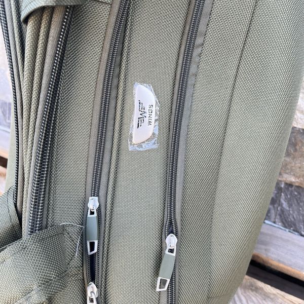 Дорожня сумка мала на 2 колесах Wings C1109 S Зелений С1109S_ЗЕЛЕНИЙ фото