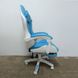 Комп'ютерне крісло INFINI WonderGirl Біло-голубий INFINI_WONDERGIRL фото 3