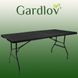 Садовий стіл розкладний Gardlov 12280 | 180х74х74 см Чорний GARDLOV12280_ЧОРНИЙ фото 9