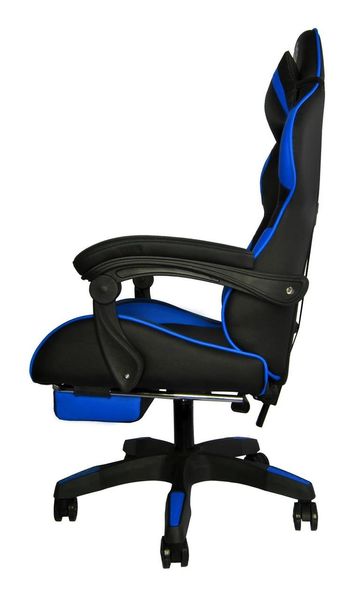 Комп‘ютерне крісло Malatec 8978 Чорно-синій MALATEC_8978_СИНІЙ фото