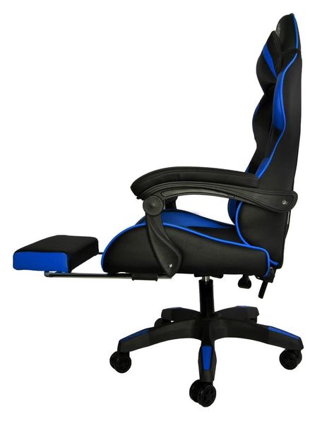 Компьютерное кресло Malatec 8978 Черно-синий MALATEC_8978_СИНІЙ фото