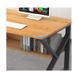 Комп'ютерний стіл з полицею STL08CZ Чорний | 100x60см STL08BR_ЧОРНИЙ фото 2