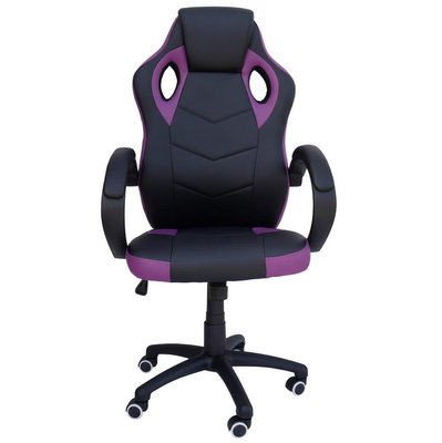 Компьютерное кресло Seven Черно-фиолетовый SEVEN_ФІОЛЕТОВИЙ фото