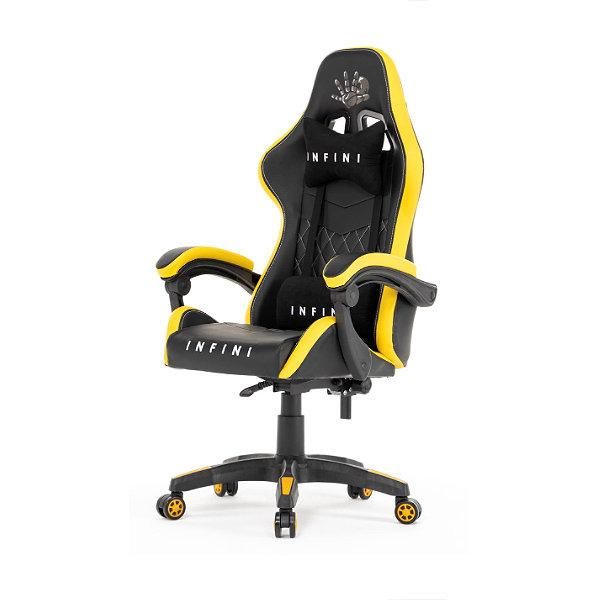 Компьютерное кресло Extreme INFINI FIVE Черно-желтый INFINI_FIVE_ЧОРНО-ЖОВТИЙ фото