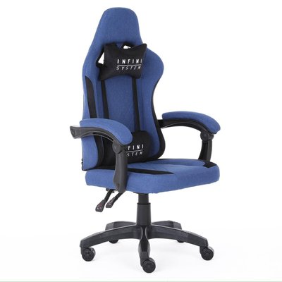 Комп'ютерне крісло із тканини Extreme INFINI SYSTEM Синій INFINI_SYSTEM_СИНІЙ фото