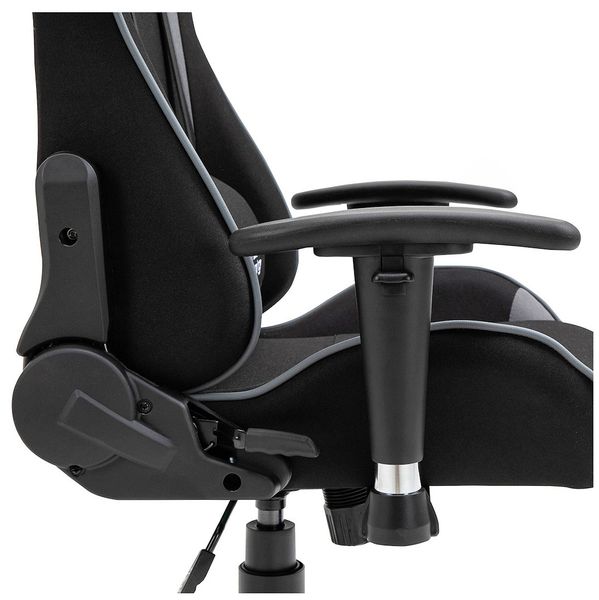 Комп'ютерне крісло із тканини PlayMaker Supreme Gaming 94559 Чорно-сірий PLAYMAYKER_ЧОРНО-СІРИЙ фото