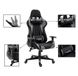 Комп'ютерне крісло із тканини PlayMaker Supreme Gaming 94559 Чорно-сірий PLAYMAYKER_ЧОРНО-СІРИЙ фото 9