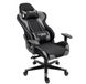 Комп'ютерне крісло із тканини PlayMaker Supreme Gaming 94559 Чорно-сірий PLAYMAYKER_ЧОРНО-СІРИЙ фото 3