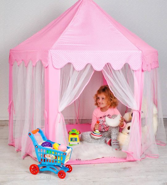 Детская палатка KRUZZEL 6104 Розовый KRUZZEL6104_РОЖЕВИЙ фото