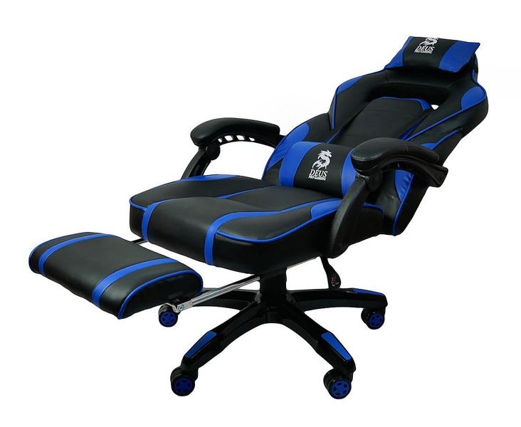 Комп‘ютерне крісло DEUS LARGE Синій DEUS_LARGE_СИНІЙ фото