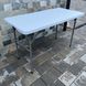 Садовий стіл розкладний HTL122 122х61х74 см Світло-сірий HTL122_СВІТЛО-СІРИЙ фото 2